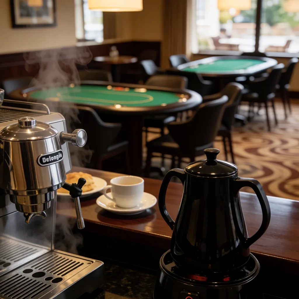 Wnętrze Elarvions Café & Poker